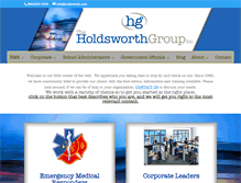 Tablet Screenshot of holdsworth.com