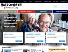 Tablet Screenshot of holdsworth.org.au